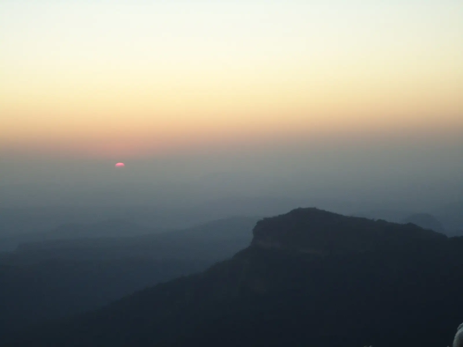 Sunset from Dhupgarh, Pachmarhi
